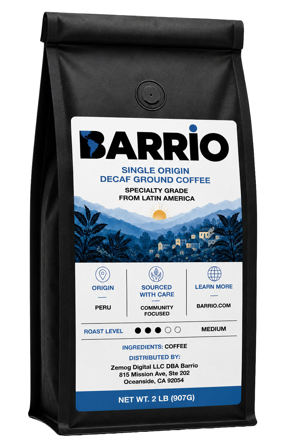 Swiss Water® Process Medium Roast Decaf
